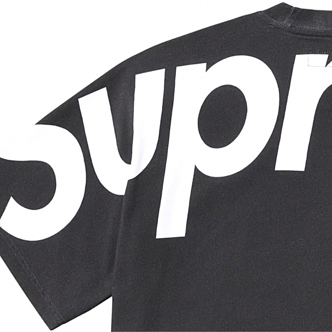 L送込!! Supreme Split Top Tシャツ黒