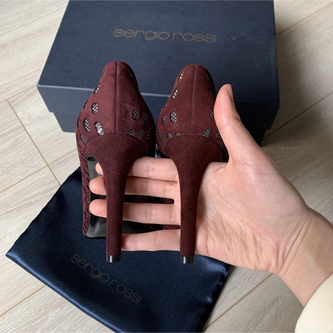 Sergio Rossi - 未使用 美品 Sergio Rossi ヒールの通販 by Y's shop