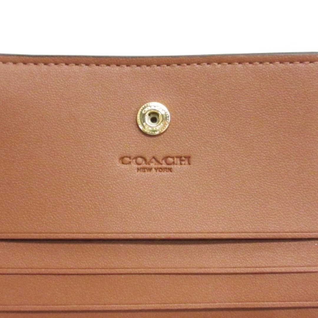 【秋コーデ】✨COACH ホースアンドキャリッジ 2つ折り財布 ブラック