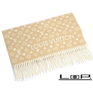 ヴィトン(LOUIS VUITTON) マフラー/ショール(レディース)(ホワイト