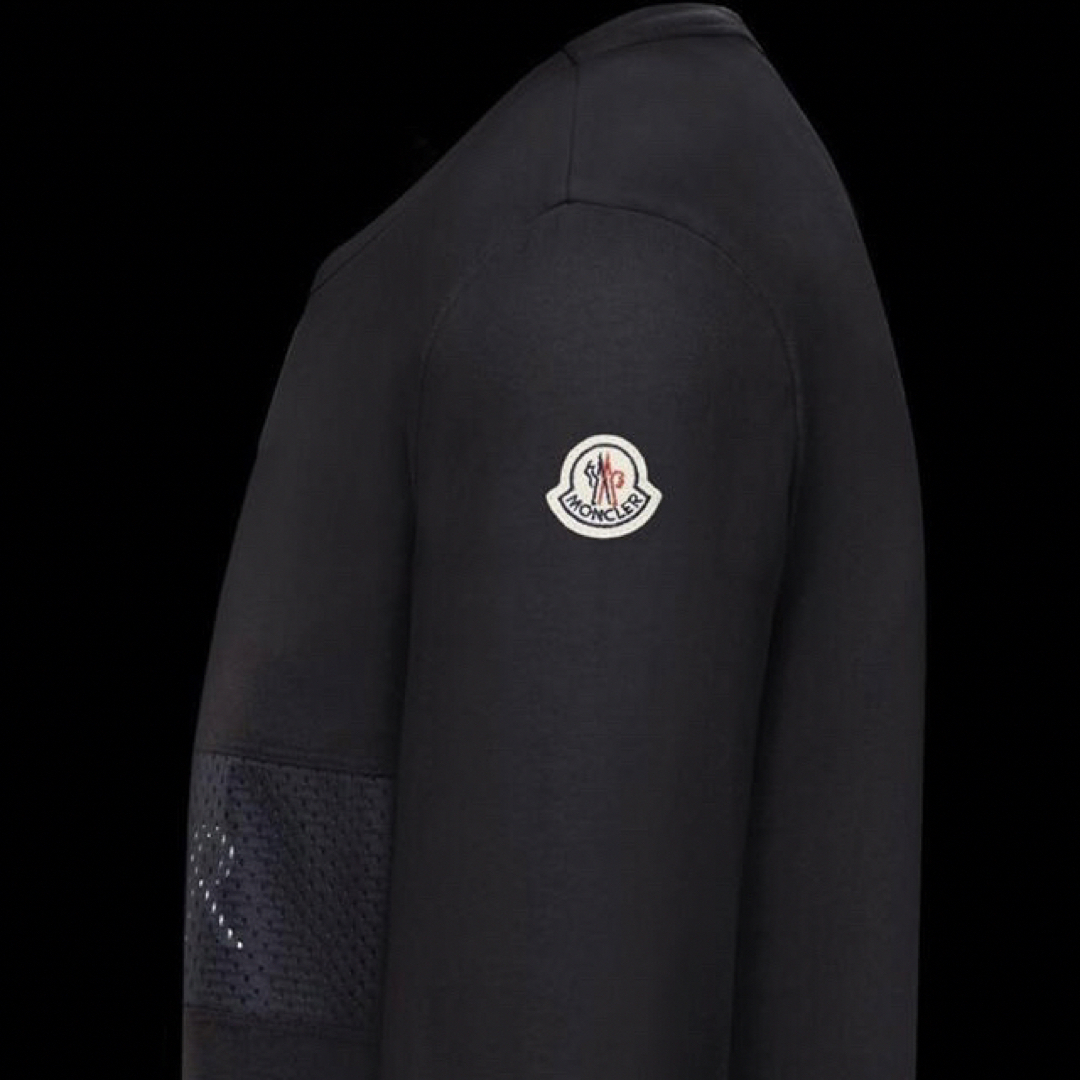 ★最新作★ MONCLER 長袖 Tシャツ Ｓ　ロンT モンクレール ワッペン