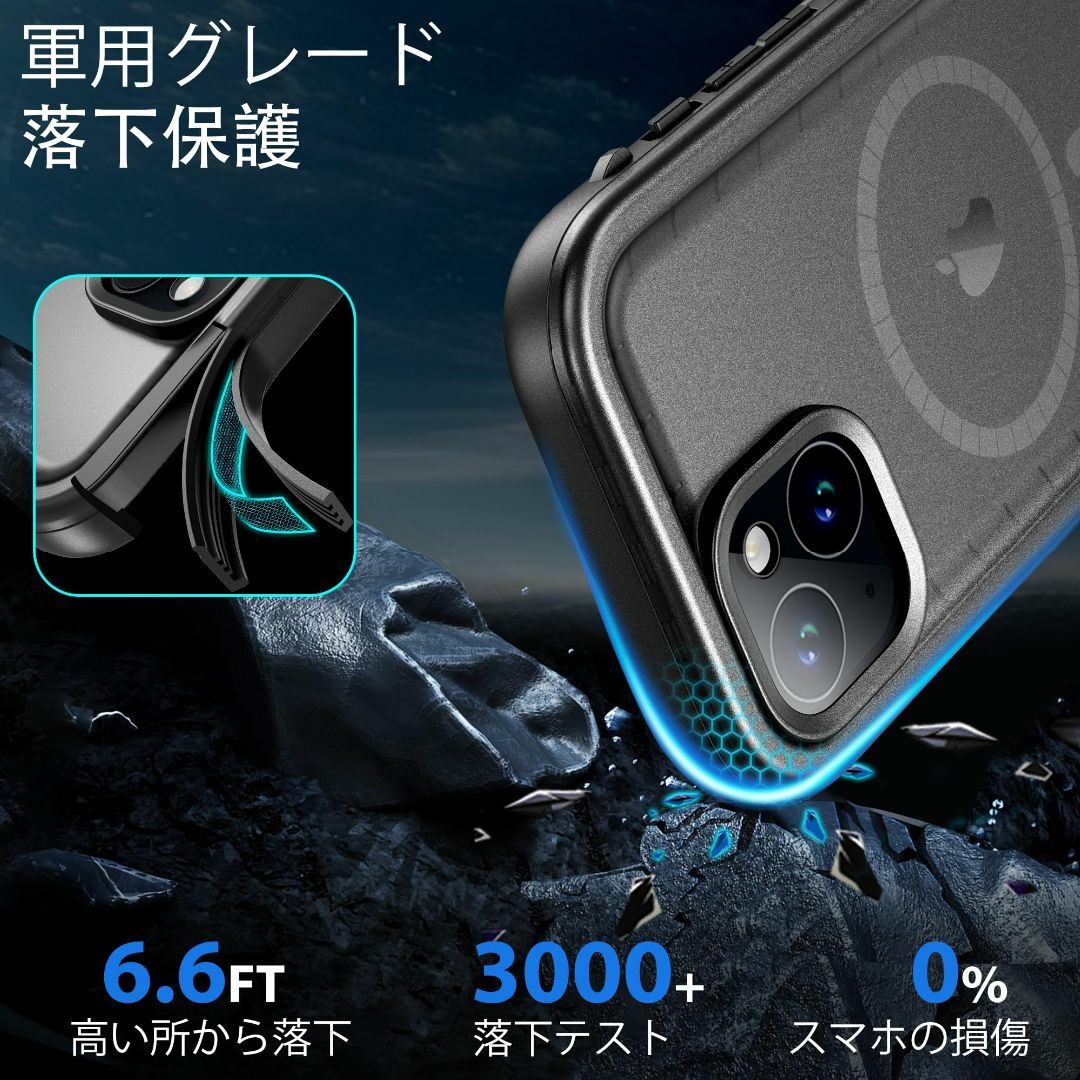 【サイズ:iPhone15防水ケースMAG】SPORTLINK iPhone 1 4
