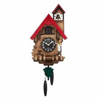 RHYTHM - 新品 鳩時計 掛け時計 カッコーチロリアンR リズム時計