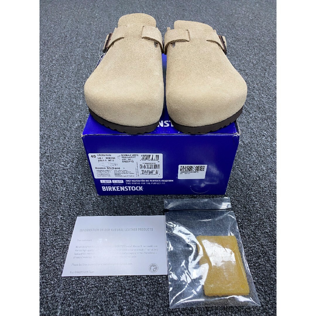 BIRKENSTOCK - 新品 BIRKENSTOCK ビルケン BOSTON ボストン 色 sandの