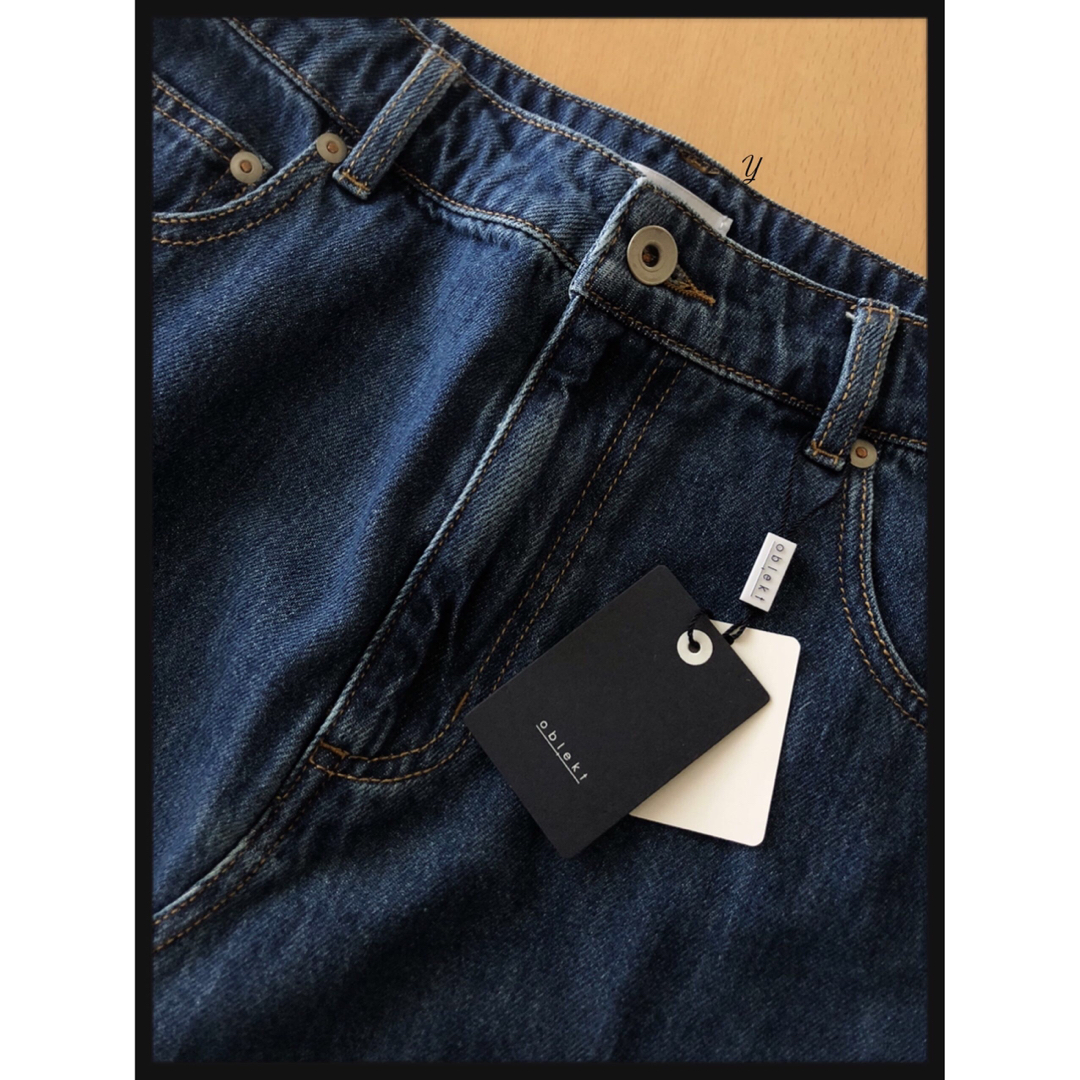 Oblekt(オブレクト)のオブレクト デニム スカート レディースのスカート(ロングスカート)の商品写真