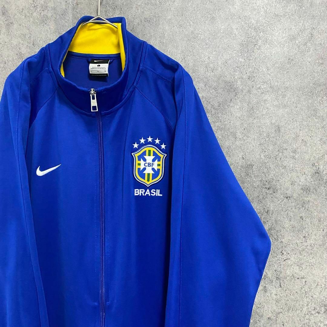 激レア　NIKE トラックジャケット BRASIL サッカー　ブラジル代表