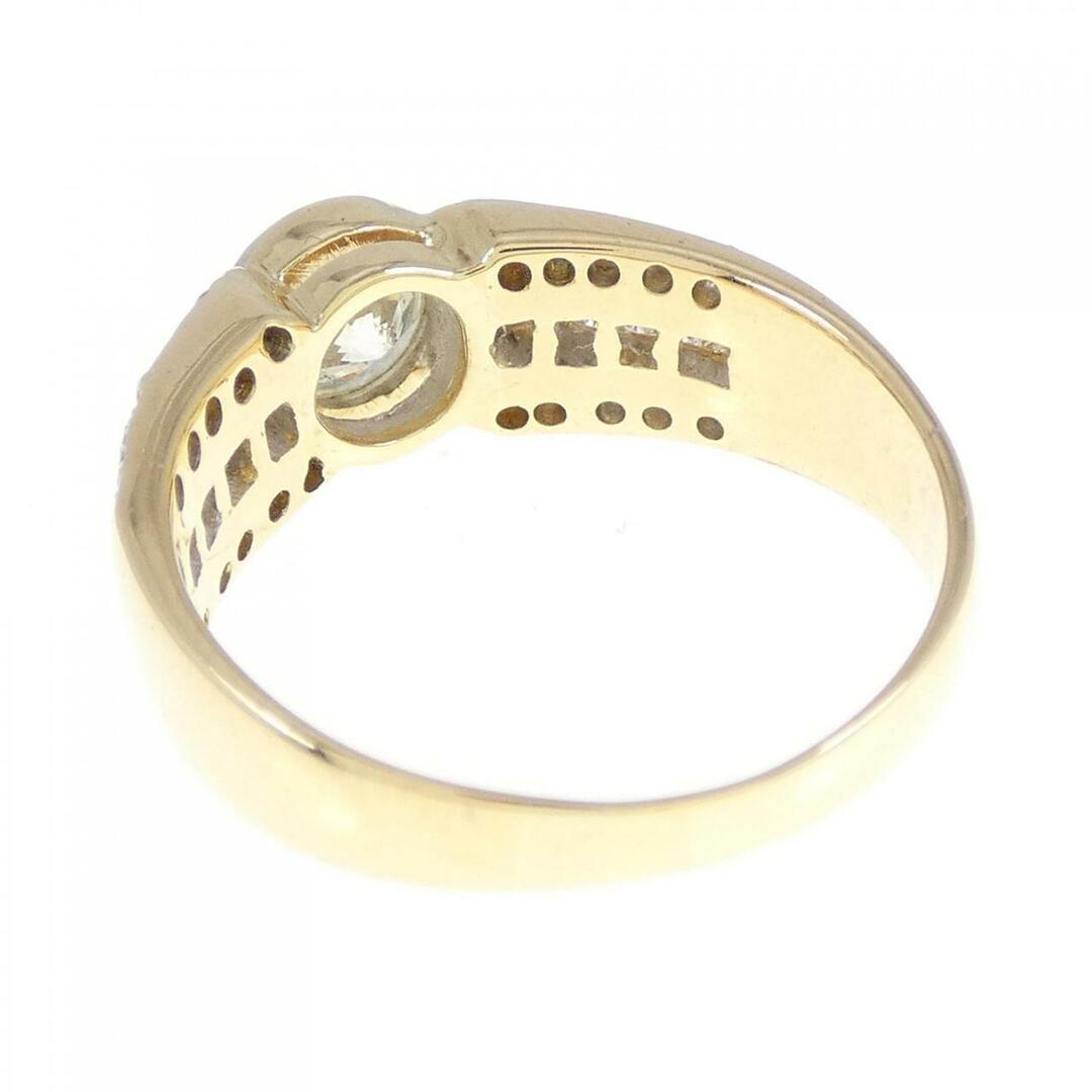 18KYG/18KWG ダイヤモンド リング レディースのアクセサリー(リング(指輪))の商品写真