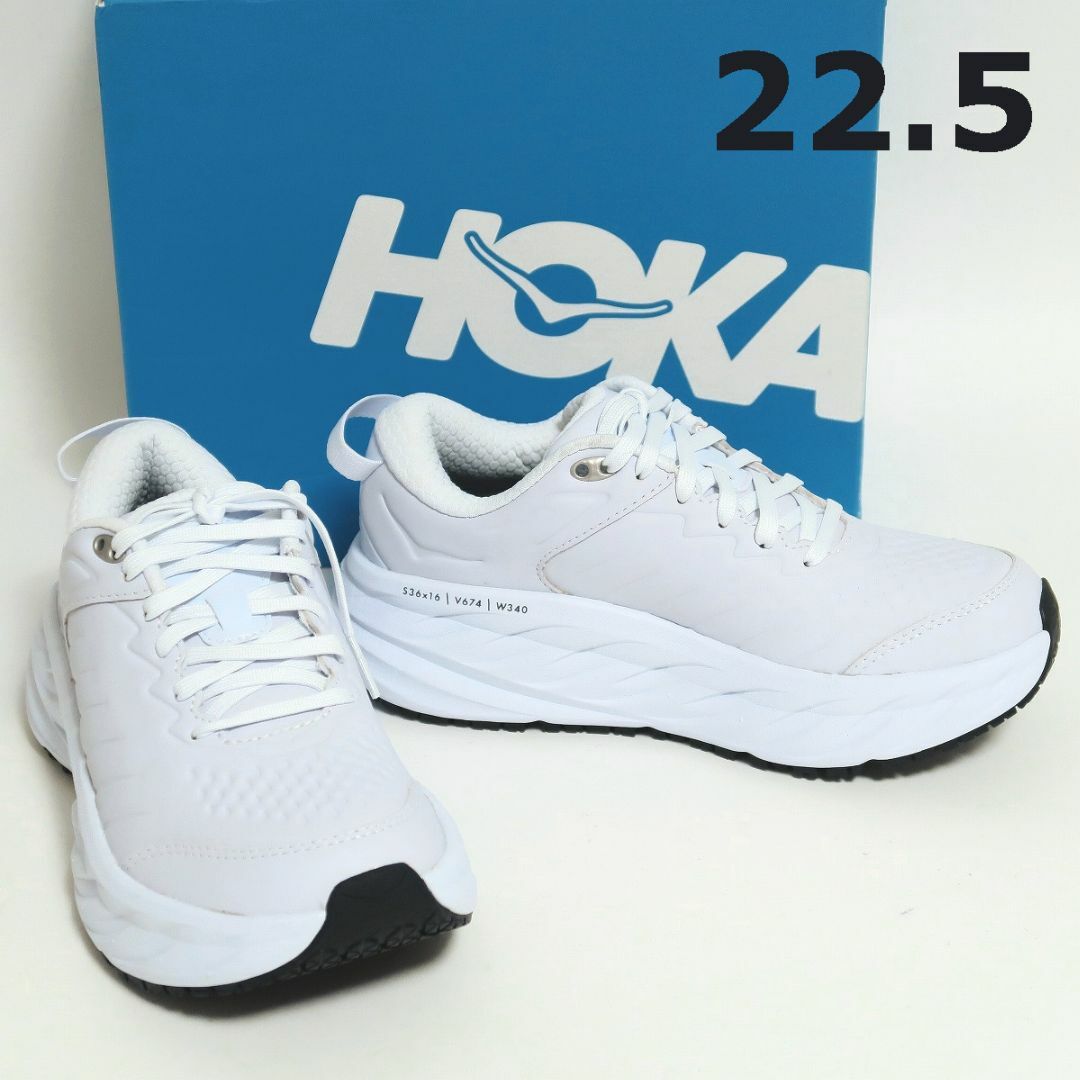 HOKA ONE ONE - 22.5 新品 ホカ オネオネ Bondi SR レザー スニーカー