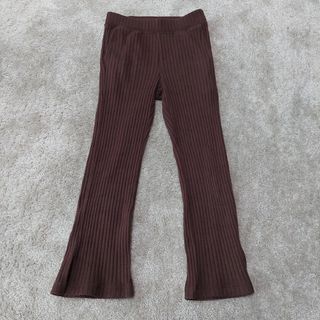 ユニクロ(UNIQLO)のUNIQLO リブパンツ 120cm(パンツ/スパッツ)