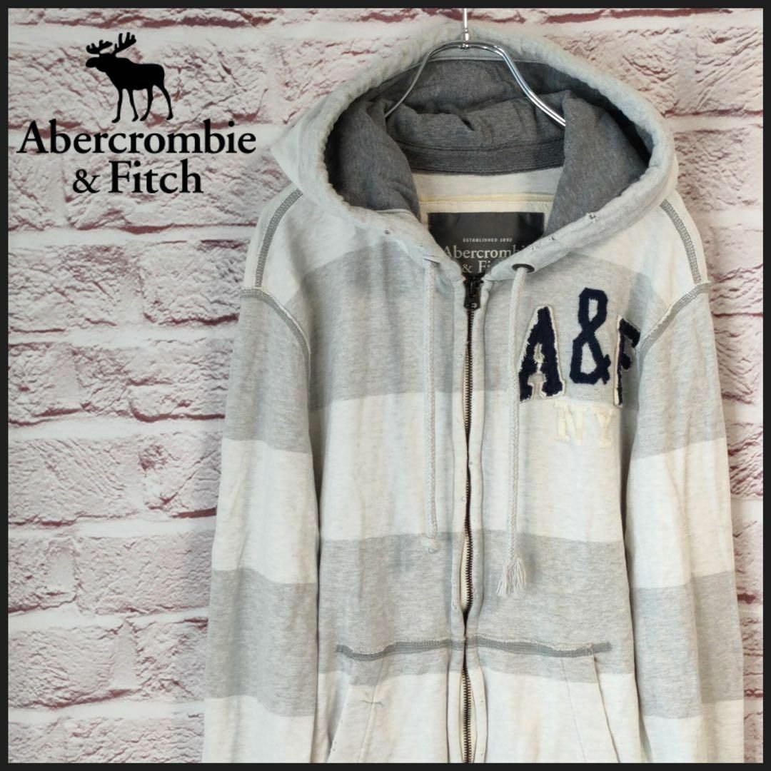 abercrombie＆fitch　アバクロンビーアンドフィッチ パーカー　ロゴレディース