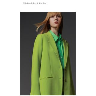 ザラ(ZARA)のZARA  ストレートカットブレザー(テーラードジャケット)