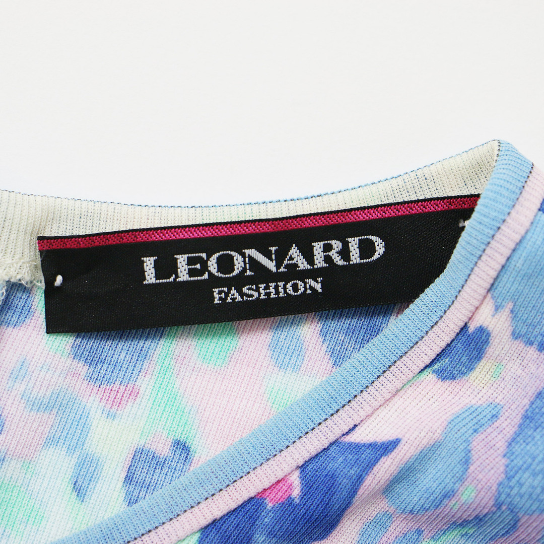 LEONARD - LEONARD レオナール カットソー Tシャツ プルオーバー