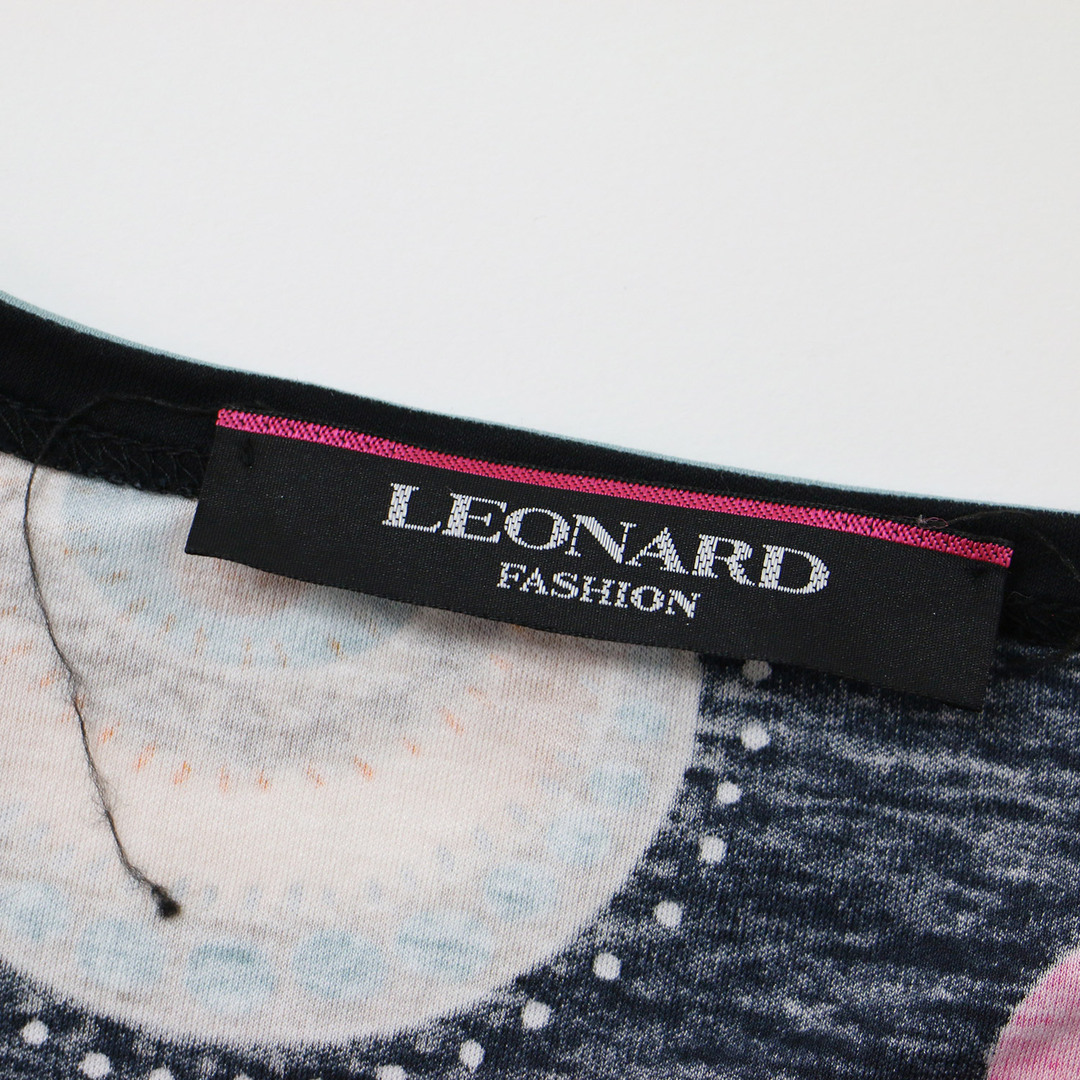 LEONARD - LEONARD レオナール カットソー Tシャツ プルオーバー