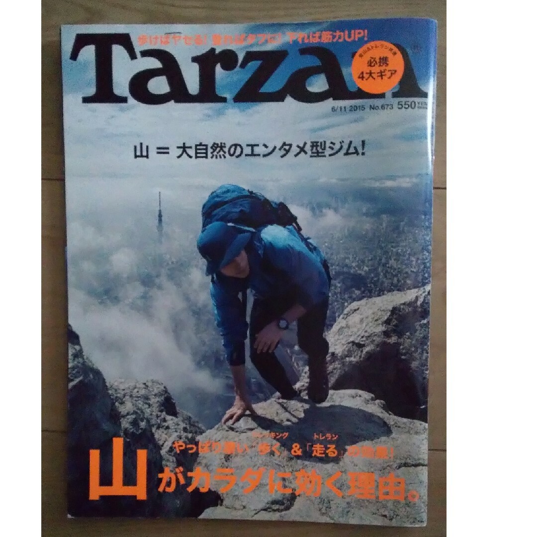 Tarzan (ターザン) 2015年 6/11号 エンタメ/ホビーの雑誌(その他)の商品写真