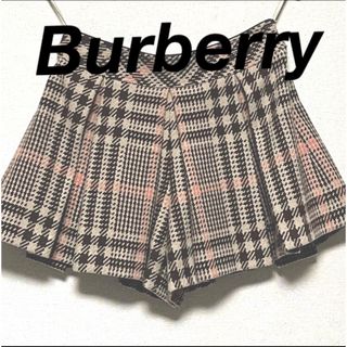 バーバリーブルーレーベル(BURBERRY BLUE LABEL)のBurberry blue label  スカート　wool ミニスカート　36(ミニスカート)