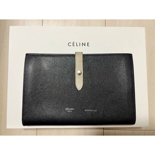 セリーヌ(celine)の◆CELINE◆ウォレット◆長財布◆バイカラー◆黒◆(財布)