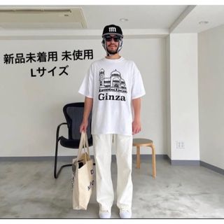 新品未使用 L DSMG minnano Tee GINZA(Tシャツ/カットソー(半袖/袖なし))