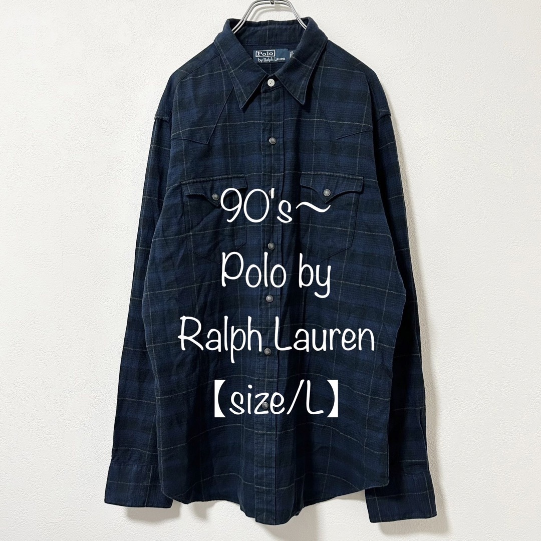 POLO RALPH LAUREN - ポロバイラルフローレン☆ウエスタンシャツ