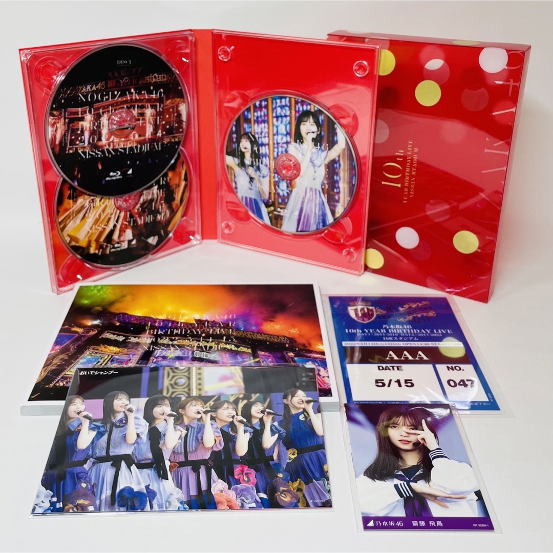 乃木坂46 バスラ 1st〜10th 完全生産限定 Blu-rayセット-