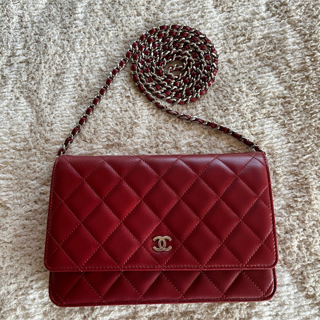 大幅値下げ　美品　CHANEL シャネル マトラッセ チェーンウォレット