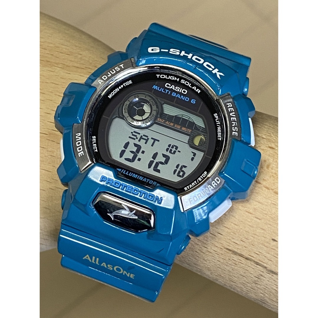 G-SHOCK/イルクジ/GWX-8900K/電波/時計/ソーラー/限定/ブルー-