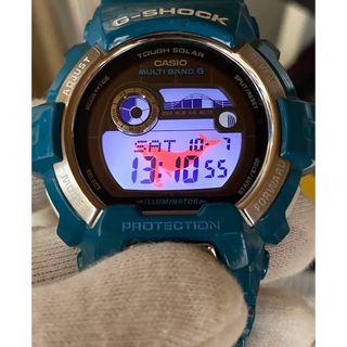 ジーショック(G-SHOCK)のG-SHOCK/イルクジ/GWX-8900K/電波/時計/ソーラー/限定/ブルー(腕時計(デジタル))