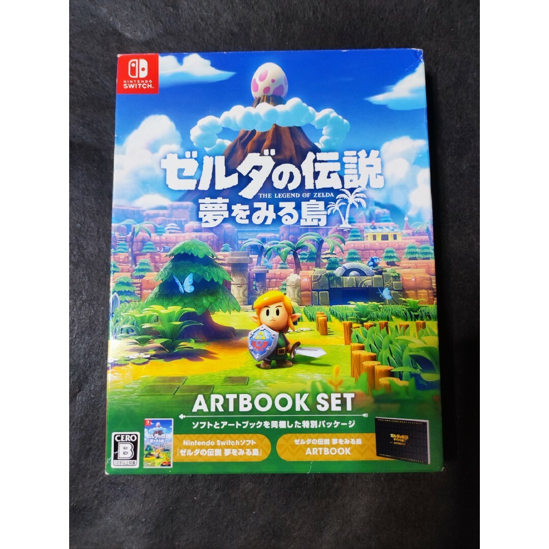 ゼルダの伝説 夢をみる島 ARTBOOK SET Switch