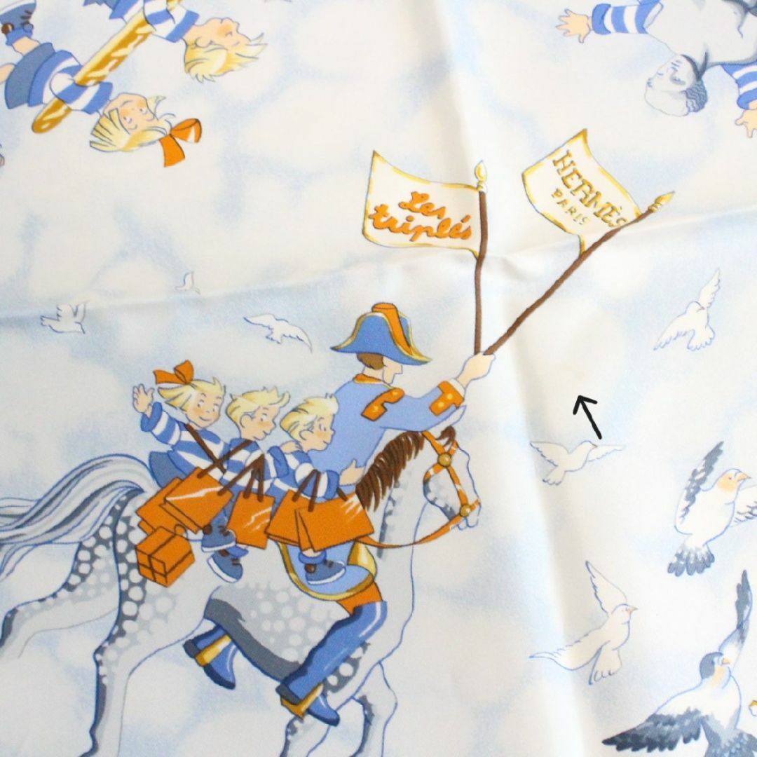 Hermes - 【希少品】HERMES エルメス カレ 90 スカーフ Les triples de