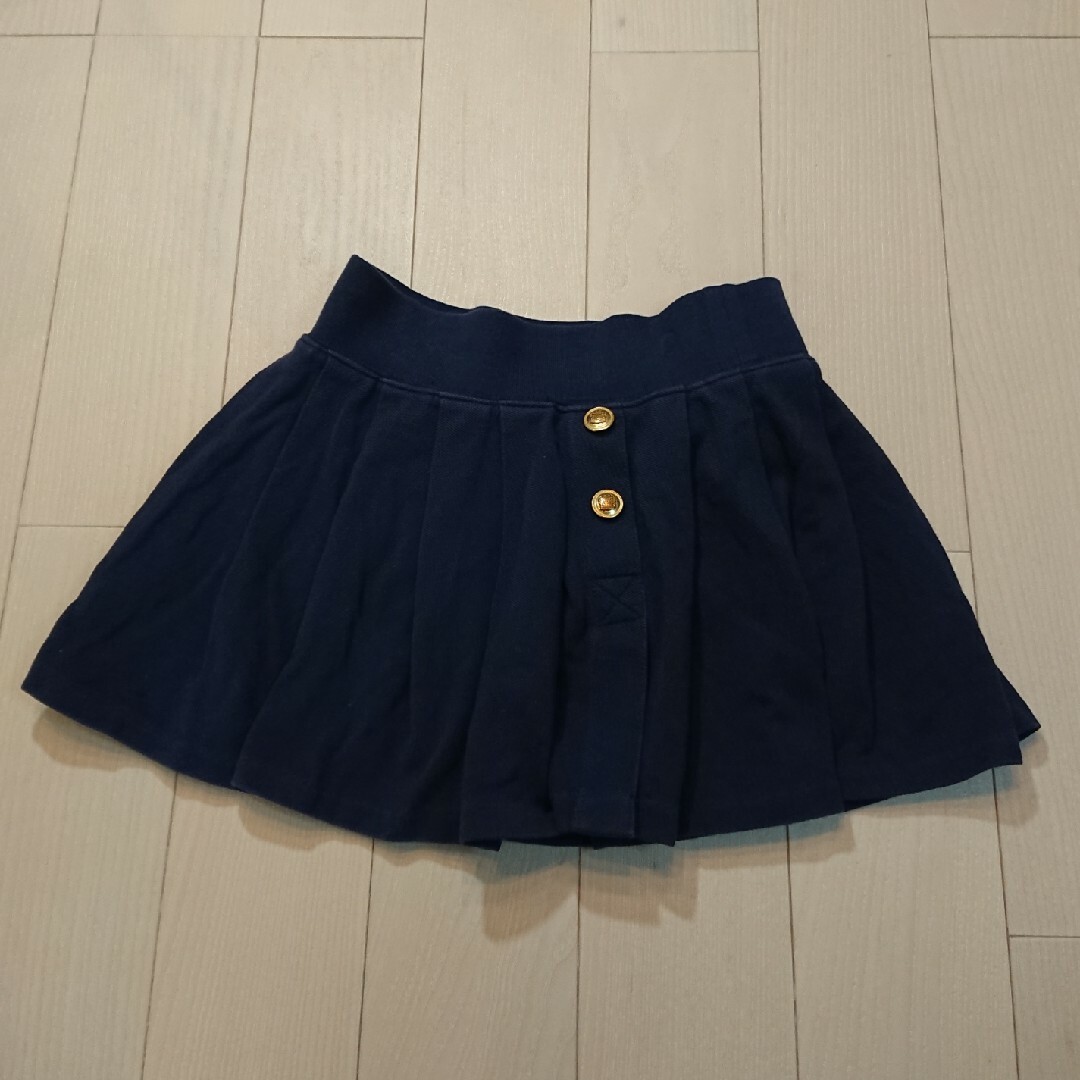 POLO RALPH LAUREN(ポロラルフローレン)のスカート POLO RALPH LAUREN 120cm 紺 キッズ/ベビー/マタニティのキッズ服女の子用(90cm~)(スカート)の商品写真