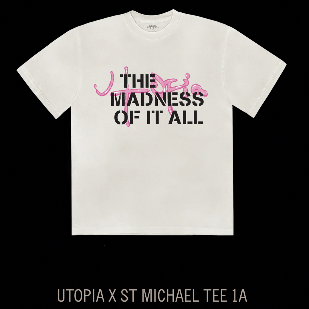 Travis Scott Utopia x SAINT Mxxxxxx Tee  メンズのトップス(Tシャツ/カットソー(半袖/袖なし))の商品写真