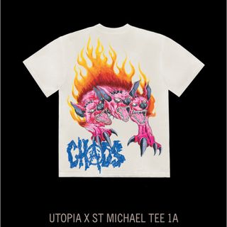 Travis Scott Utopia x SAINT Mxxxxxx Tee (Tシャツ/カットソー(半袖/袖なし))