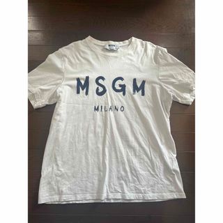 エムエスジイエム(MSGM)のMSGM オーバーサイズ　ロゴT(Tシャツ/カットソー(半袖/袖なし))