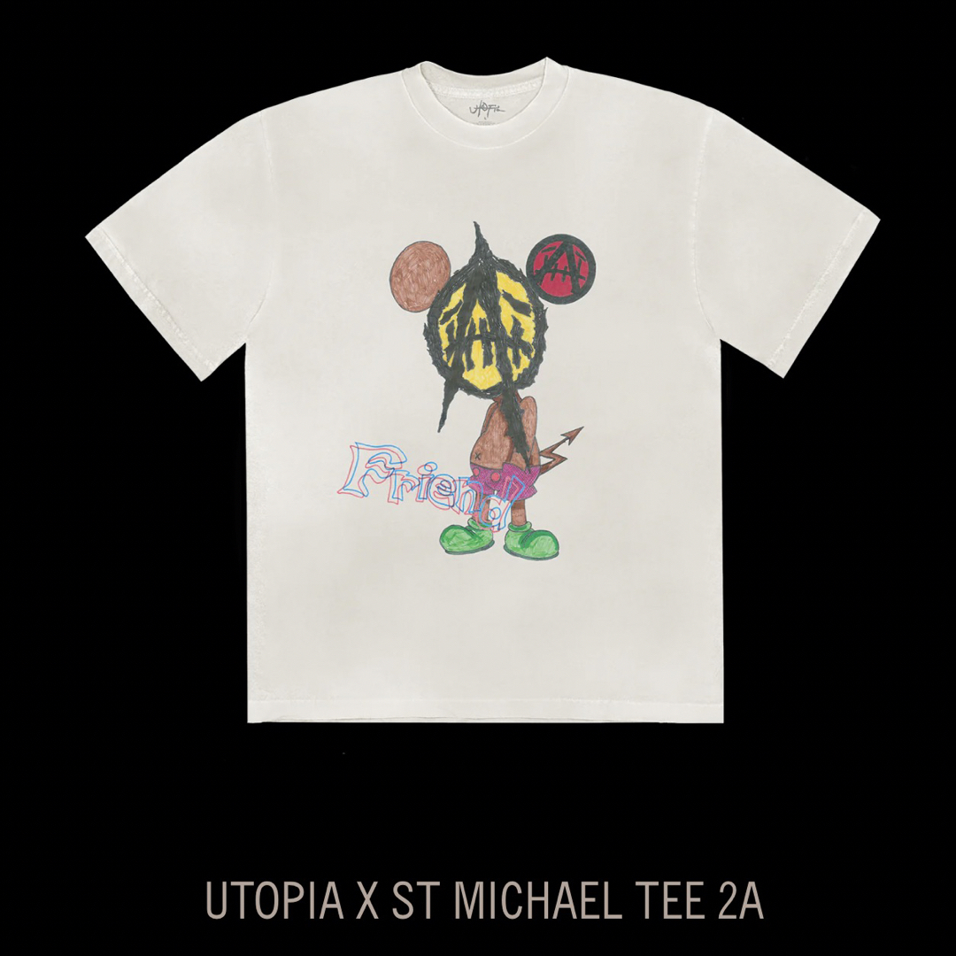 UTOPIA X ST MICHAEL TEE 2A Lカクタスジャック