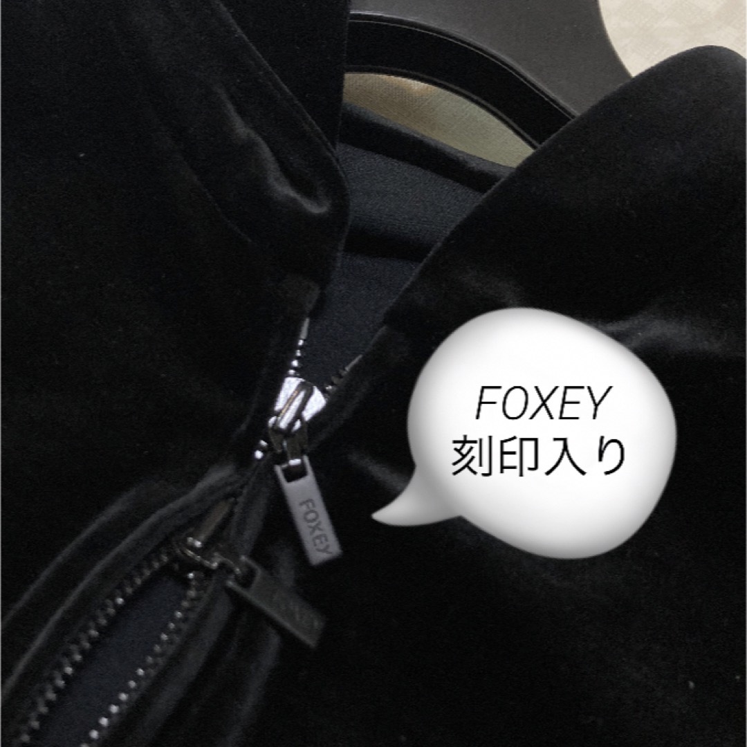 極美品 ¥69,120 FOXEY "JEWEL PARKA" 40 42