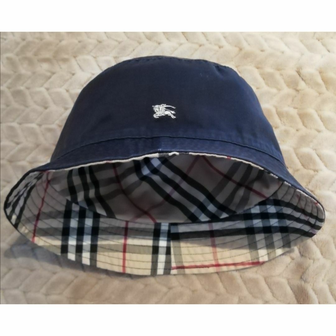 BURBERRY(バーバリー)の正規品　本物　BURBERRY　バーバリー　チェック　バケットハット　帽子　激安 レディースの帽子(ハット)の商品写真
