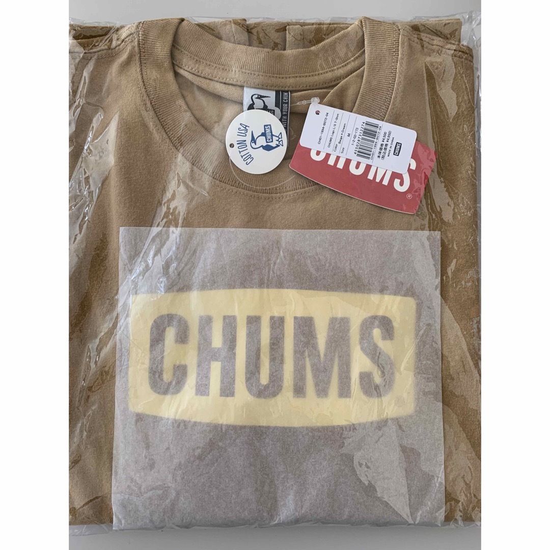 CHUMS(チャムス)の新品タグ付き　CHUMS チャムス　Logo L/S  定価4950円① メンズのトップス(Tシャツ/カットソー(七分/長袖))の商品写真