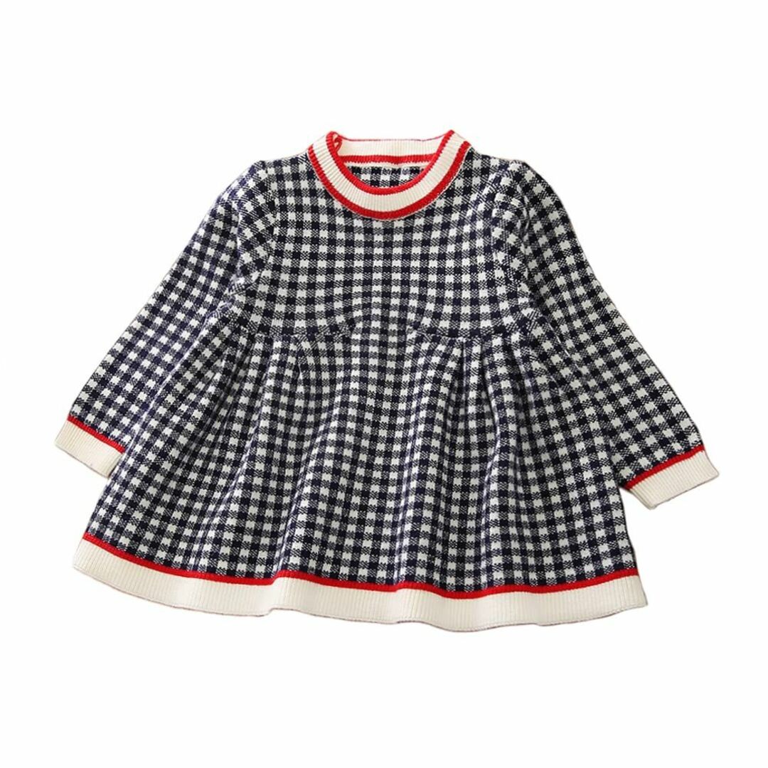 [ウィードマップ] ベビー服 ワンピース 半袖 長袖 チェック柄 花柄 子供服