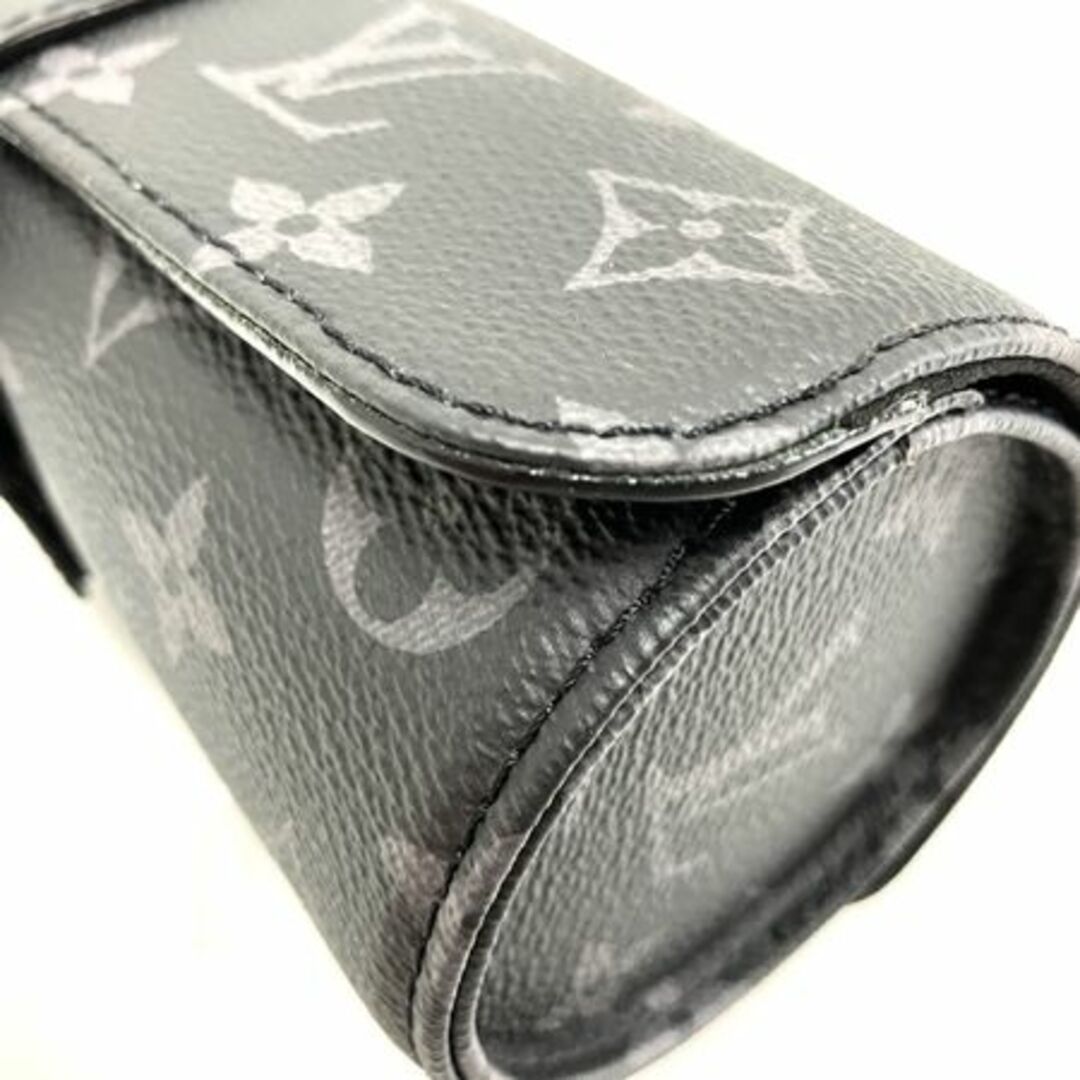 Louis Vuitton ルイヴィトン エテュイ・3 モントル ウォッチケース ブラック モノグラム 金具シルバー メンズ T7981936 9