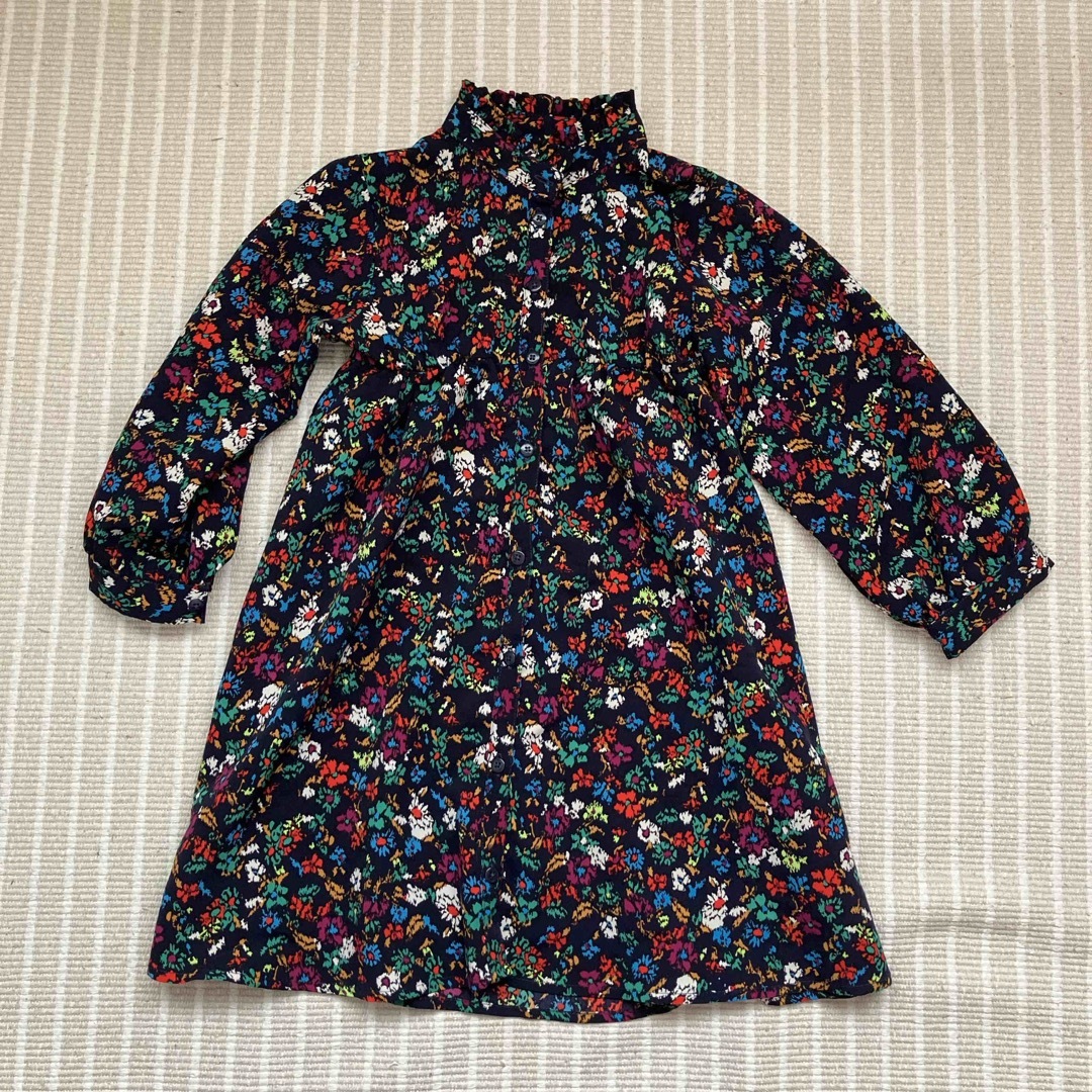 MPS(エムピーエス)の長袖ワンピース　110 キッズ/ベビー/マタニティのキッズ服女の子用(90cm~)(ワンピース)の商品写真