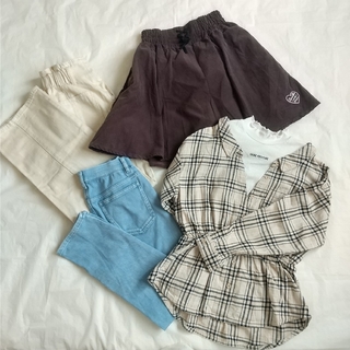 女の子 160～Sサイズ 秋 トップス パンツ セット(Tシャツ/カットソー)