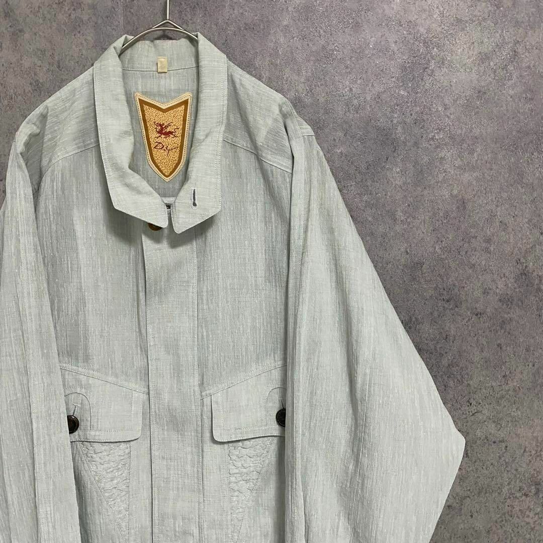 90S vintage デザインジャケット　メンズM 　個性派