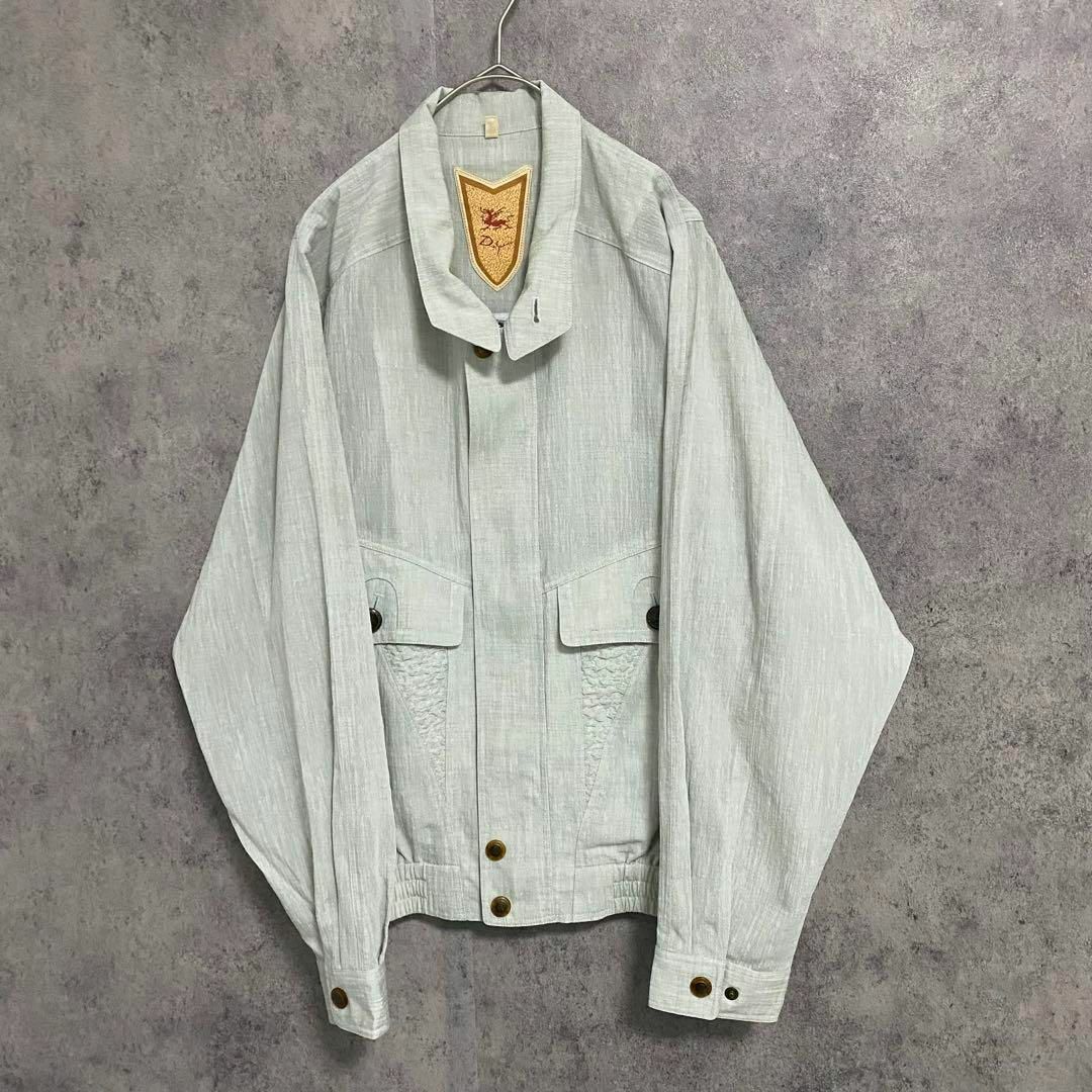 90S vintage デザインジャケット メンズ48 古着 個性派-
