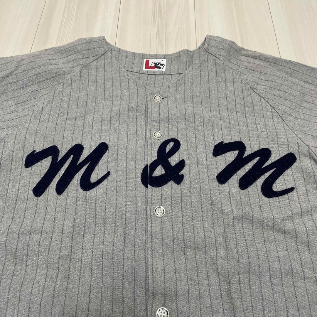 M&M ベースボール シャツ 【 エムアンドエム ベースボールシャツ 】 3