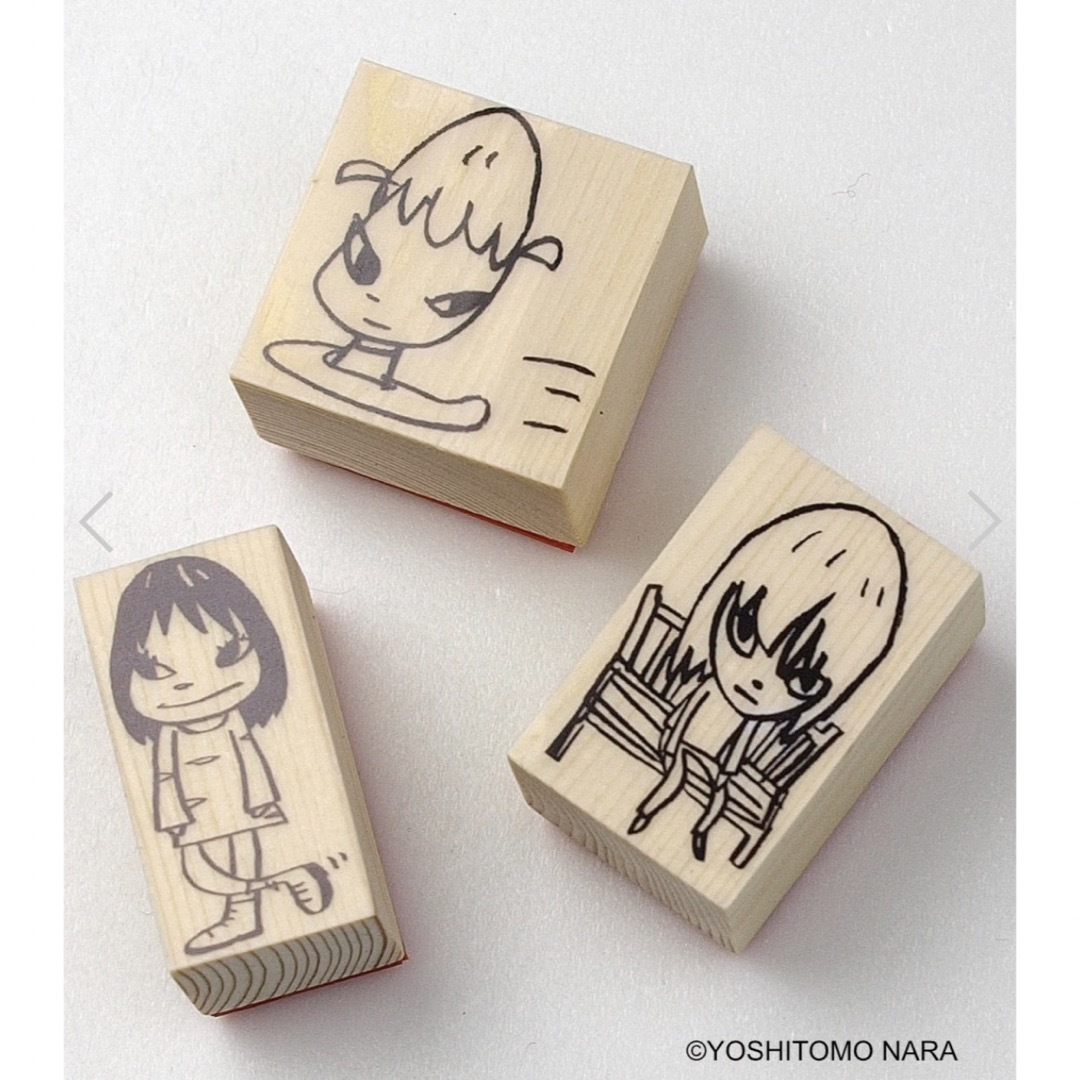 奈良美智 スタンプ [Nara STAMP ヒコーキ 9点セット