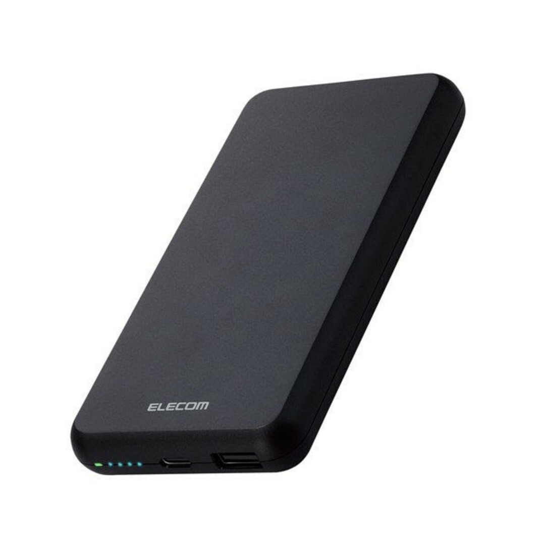 ELECOM(エレコム)のエレコム モバイルバッテリー 10000mAh 15w EC-C05BK スマホ/家電/カメラのスマートフォン/携帯電話(バッテリー/充電器)の商品写真