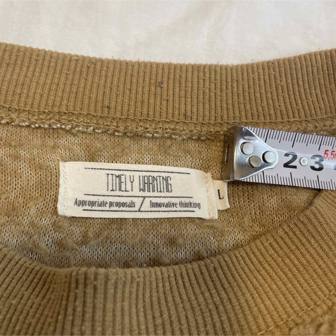 【ボアクルーネックスウェット】 メンズのトップス(Tシャツ/カットソー(七分/長袖))の商品写真