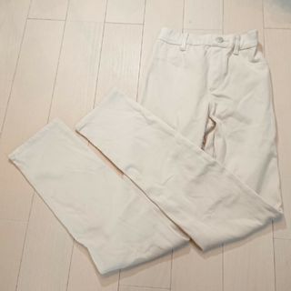 ユニクロ(UNIQLO)のズボン UNIQLO 150cm クリーム色(パンツ/スパッツ)