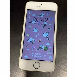 アップル(Apple)のSIMフリー iPhone SE 64GB ゴールド(スマートフォン本体)