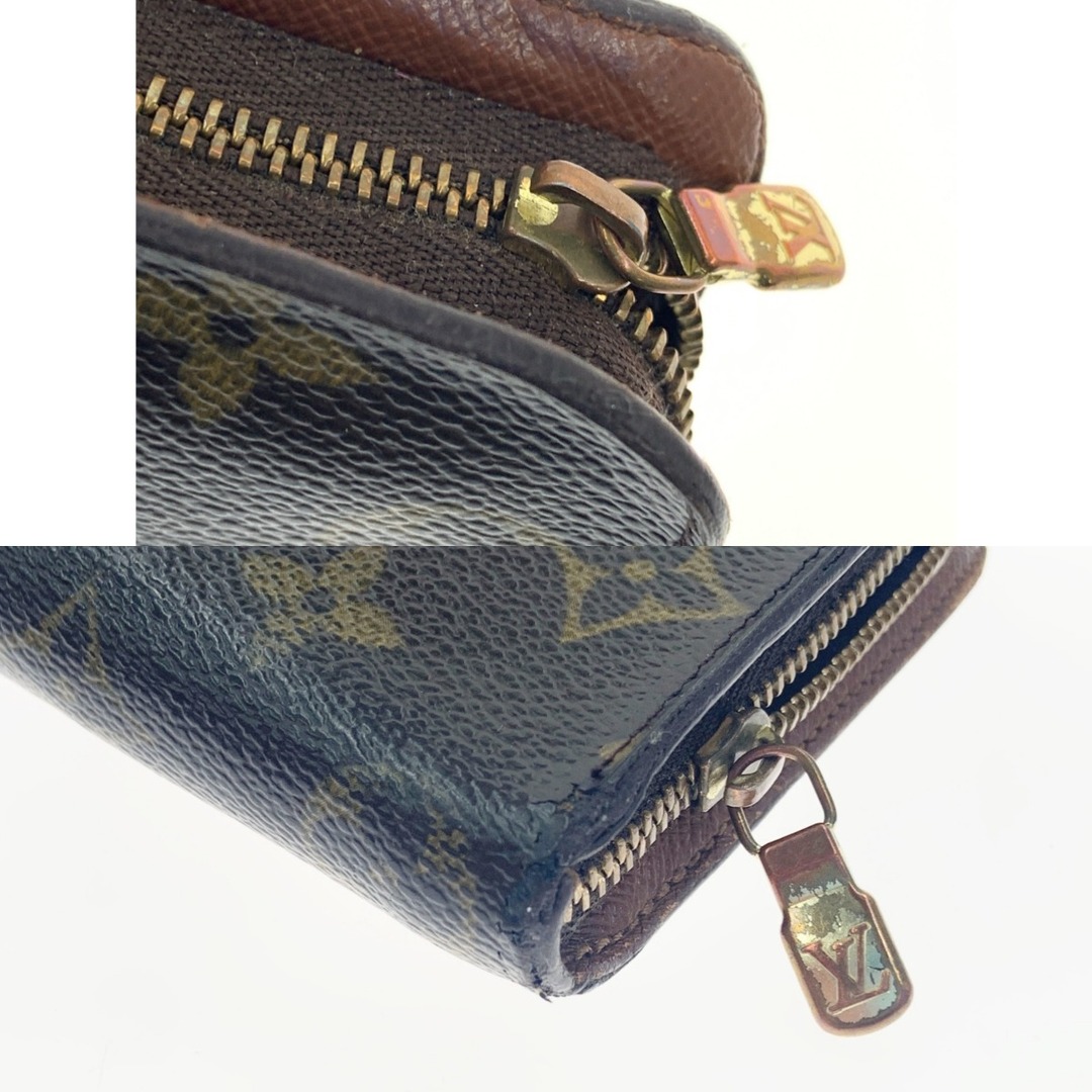 〇〇LOUIS VUITTON ルイヴィトン モノグラム ポルトモネ ジップ ラウンドファスナー長財布 M61727 ブラウン 6