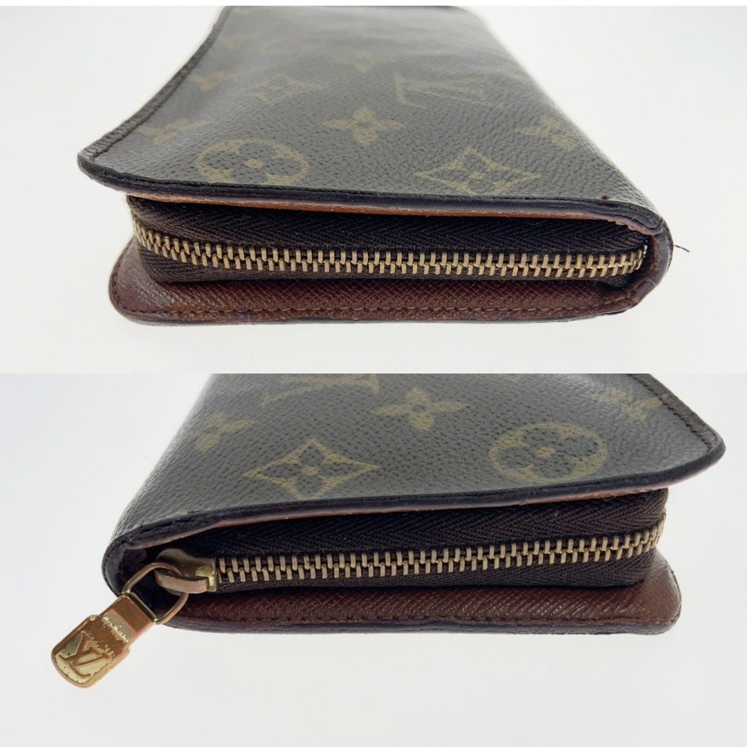 〇〇LOUIS VUITTON ルイヴィトン モノグラム ポルトモネ ジップ ラウンドファスナー長財布 M61727 ブラウン 8